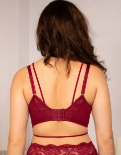 BH True Glam bordeaux + BH-Kette Jewel
