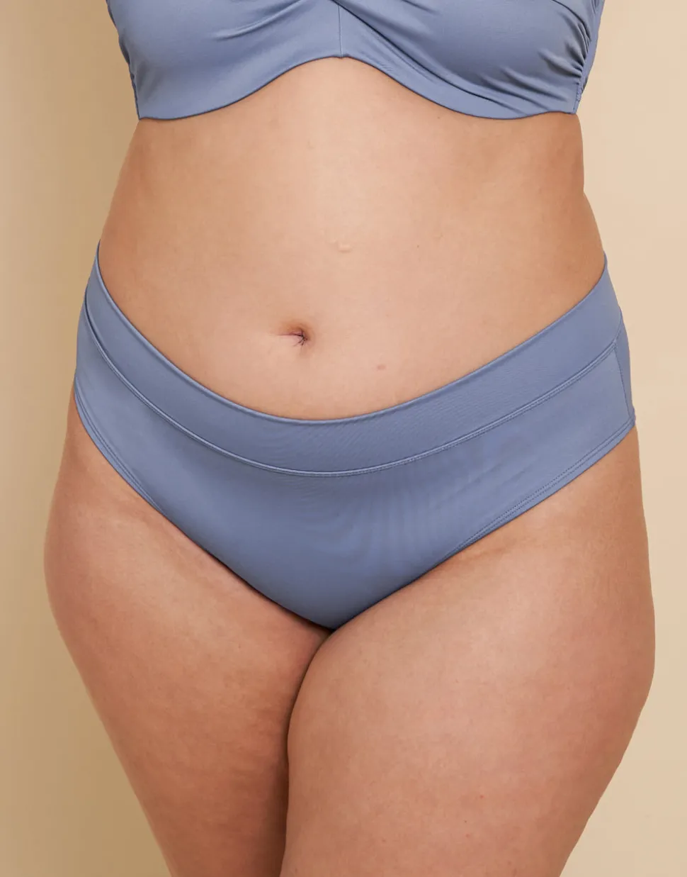 Bikini-High-Panty Monaco bluegrey
