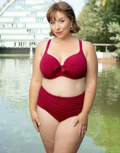 Bikini-High-Waist-Panty Valencia cherry