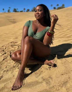 Bikini-Top Mambo olive
