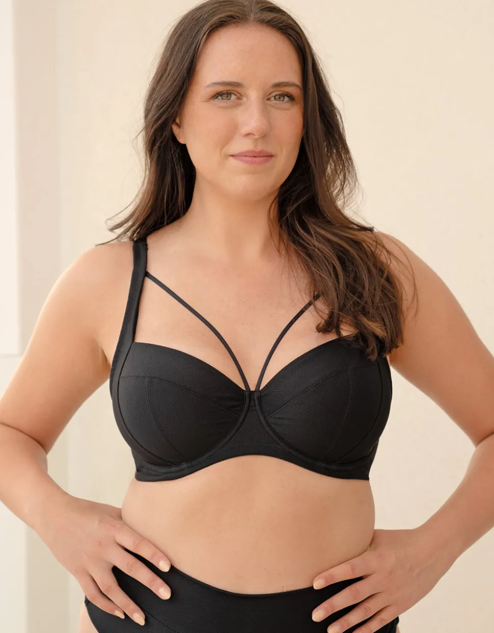 Bikini-Top Porto black