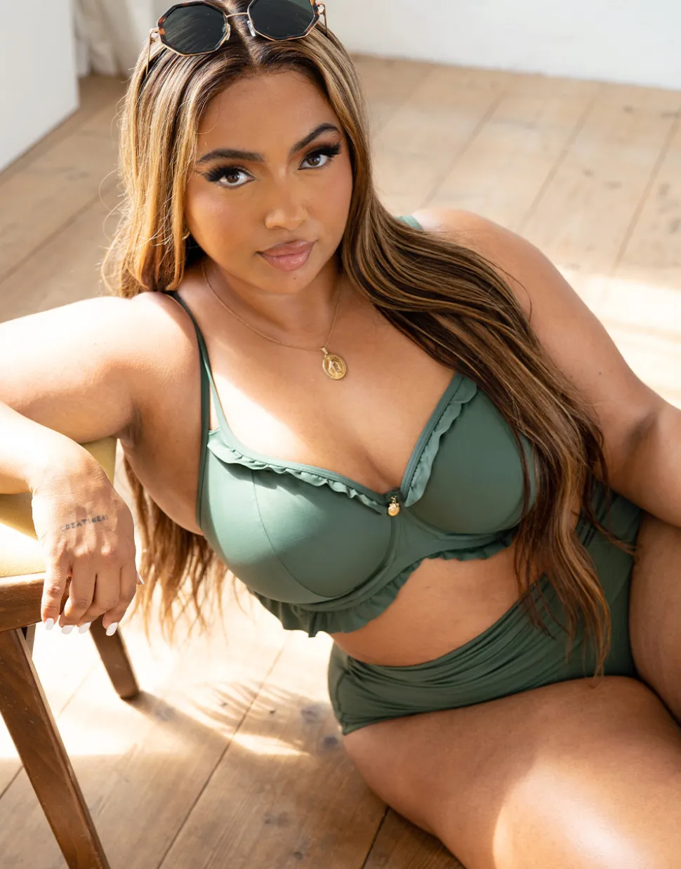 Bikini-Top Valencia olive