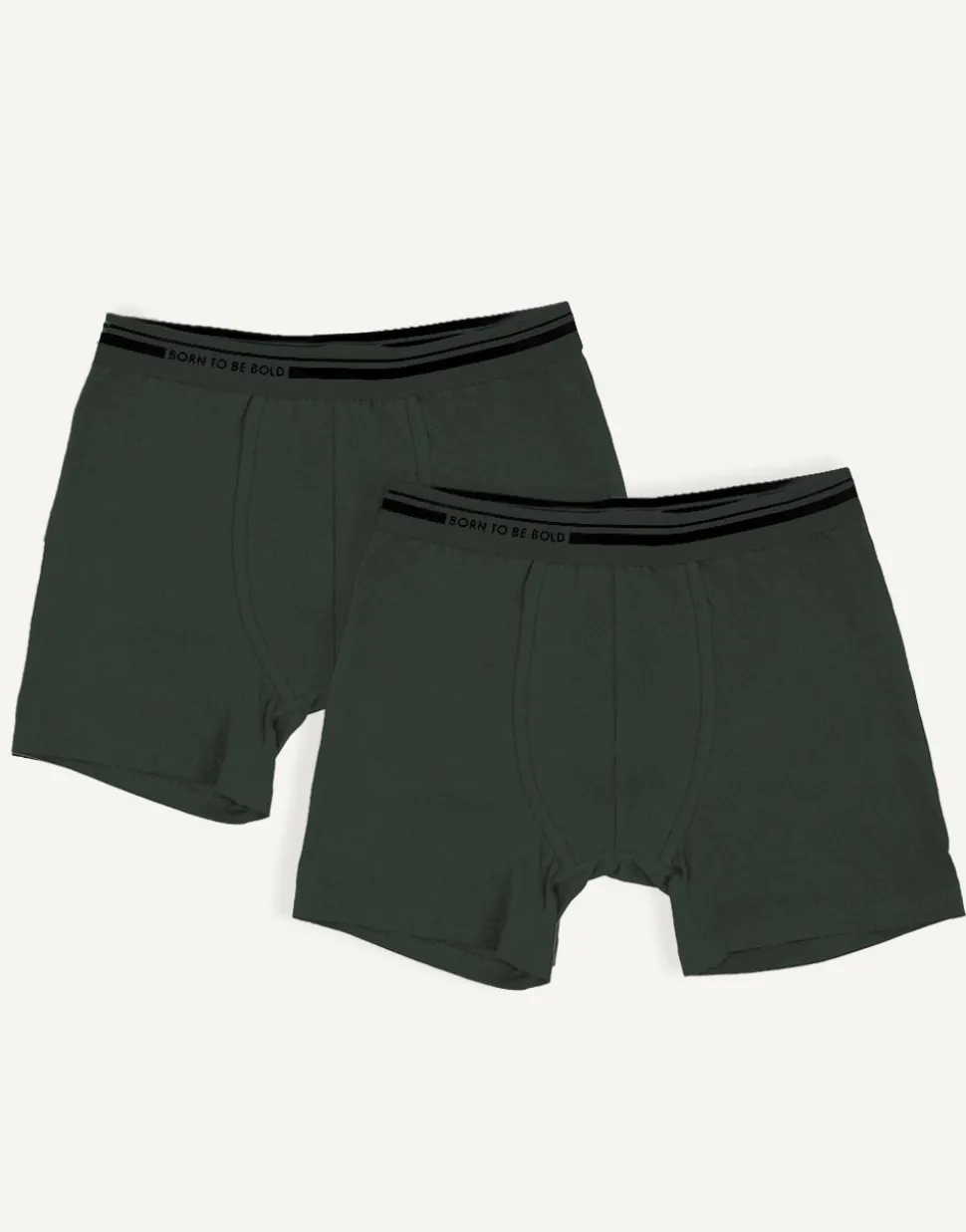 Boxershorts-Set olive/black