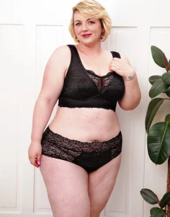Bralette Eliana Satin black
