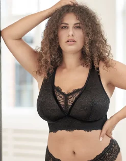 Bralette Eliana Velvet black