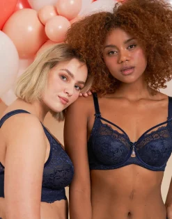 Bralette Eliana Velvet navy