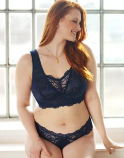 Bralette Eliana Velvet navy