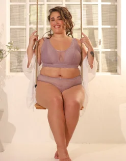 Bralette Elva violetgrey
