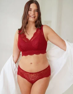 Bralette Emilia burgundy