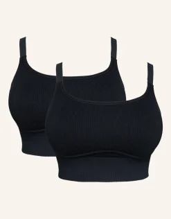 Bustier-Set 2x Freeda black