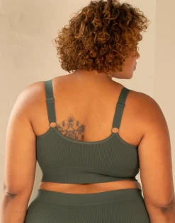 Bustier-Set 2x Freeda olive