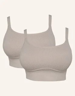 Bustier-Set 2x Freeda sand