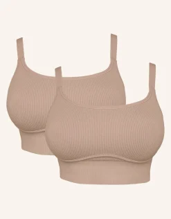 Bustier-Set 2x Freeda taupe