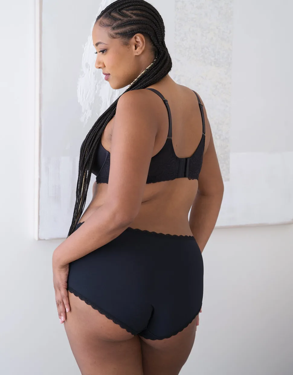 High-Panty Basic black