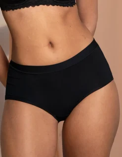 High-Panty Cozy Basic black
