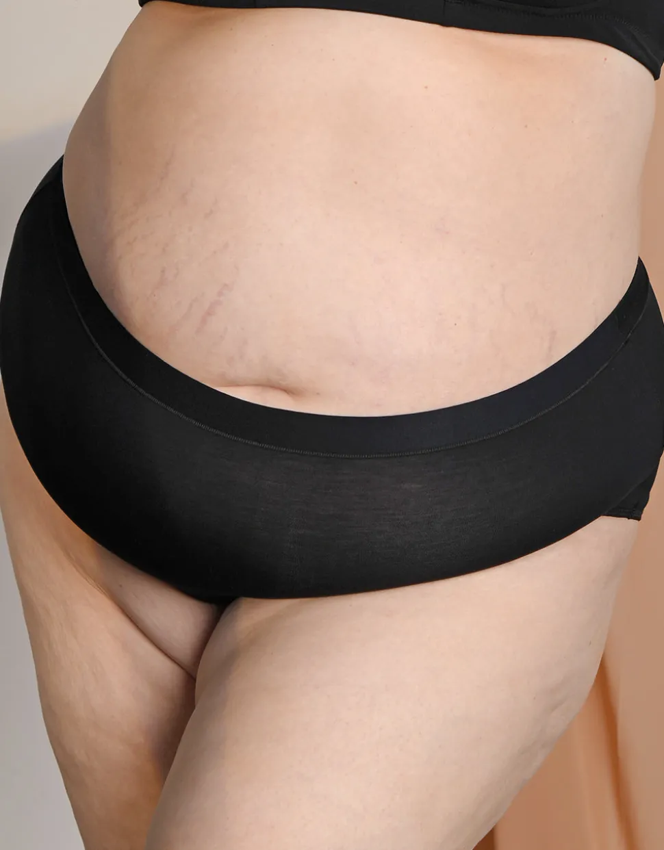 High-Panty Cozy Basic black
