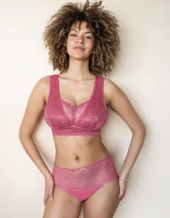 High-Panty Lace Basic roseberry