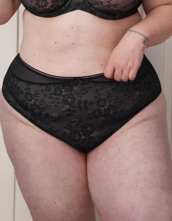 High-Panty True Lace black