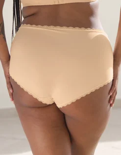High-Panty-Set 2x Basic pale