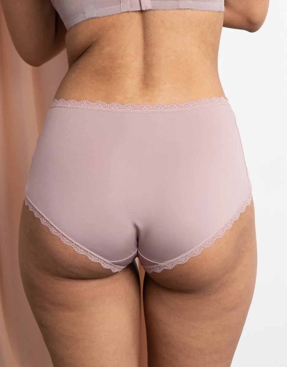 High-Panty-Set 2x Basic taupe