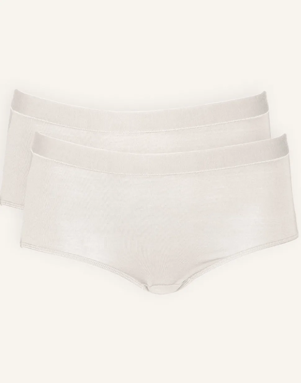 High-Panty-Set 2x Cozy Basic ivory