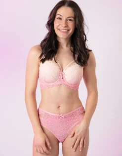 High-Panty/String-Set True Luna ombré dawn