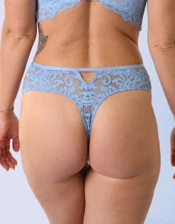 High-Panty/String-Set True Luna ombré sky