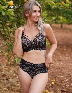 High-Panty/String-Set True Luna night