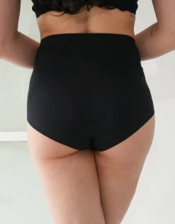 High-Waist-Panty Cozy Basic black