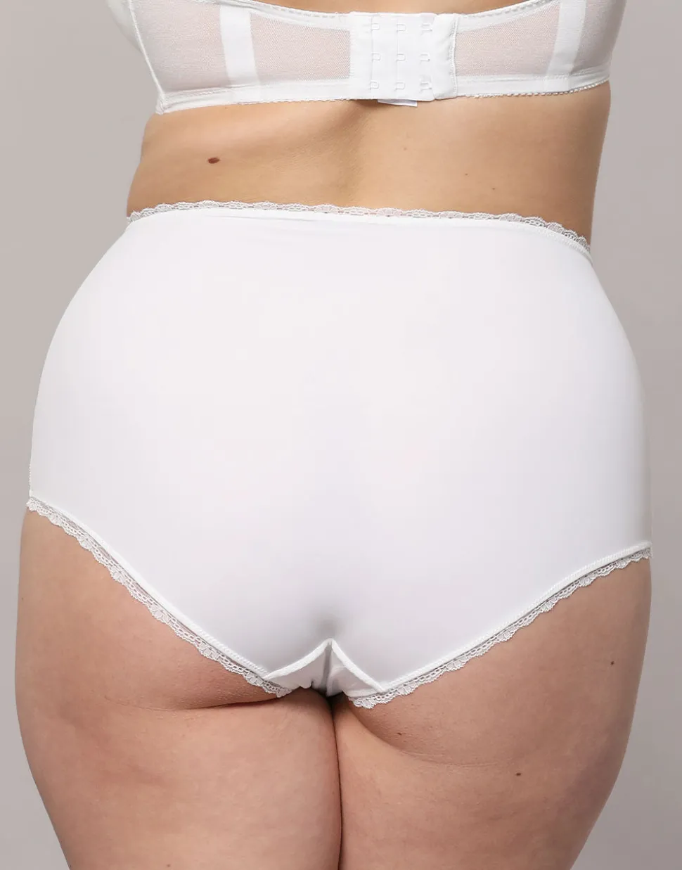 High-Waist-Panty Diamond ivory