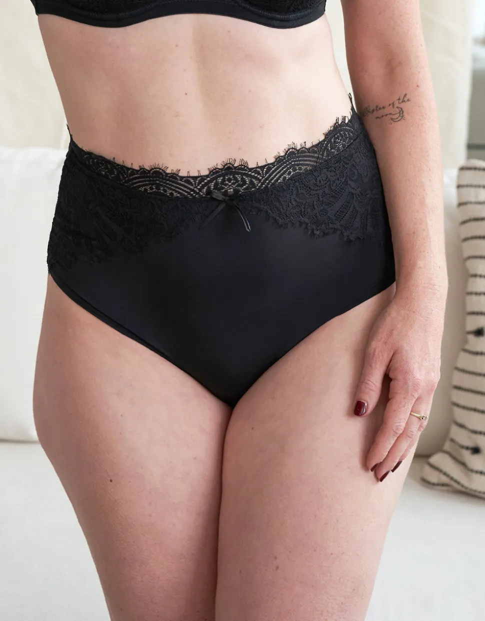 High-Waist-Panty Sensla black