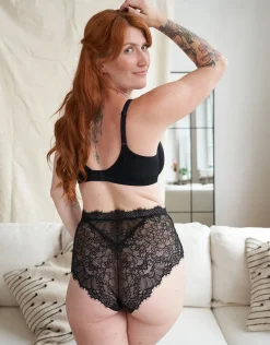 High-Waist-Panty Sensla black