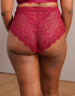 High-Waist-Panty Sensla bordeaux
