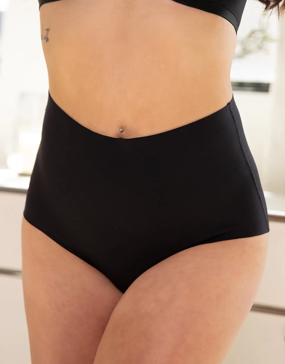 High-Waist-Panty Smoothie black