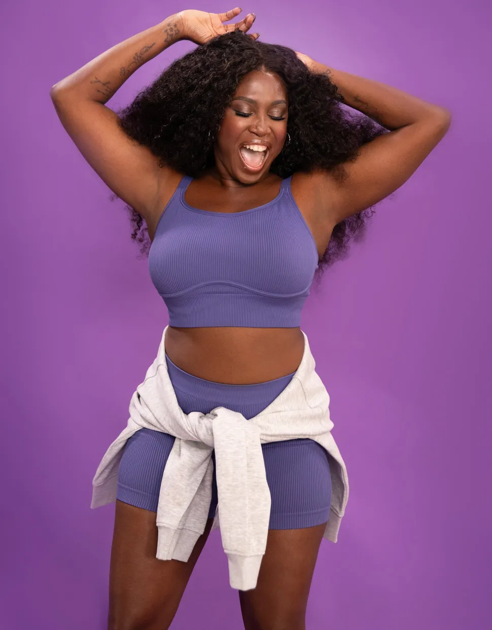 High-Waist-Shorts Freeda storm