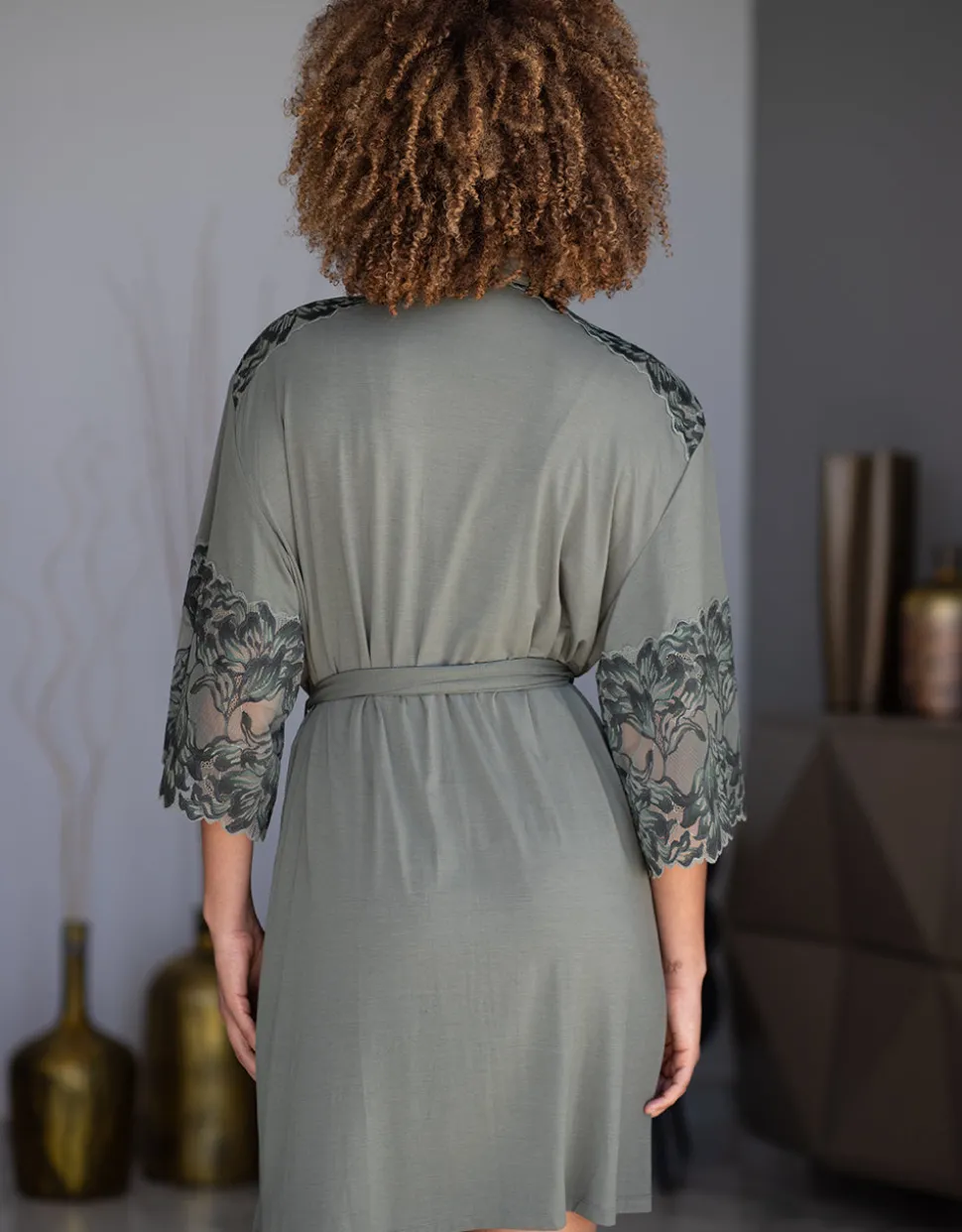 Kimono Cha-Cha-Cha olive