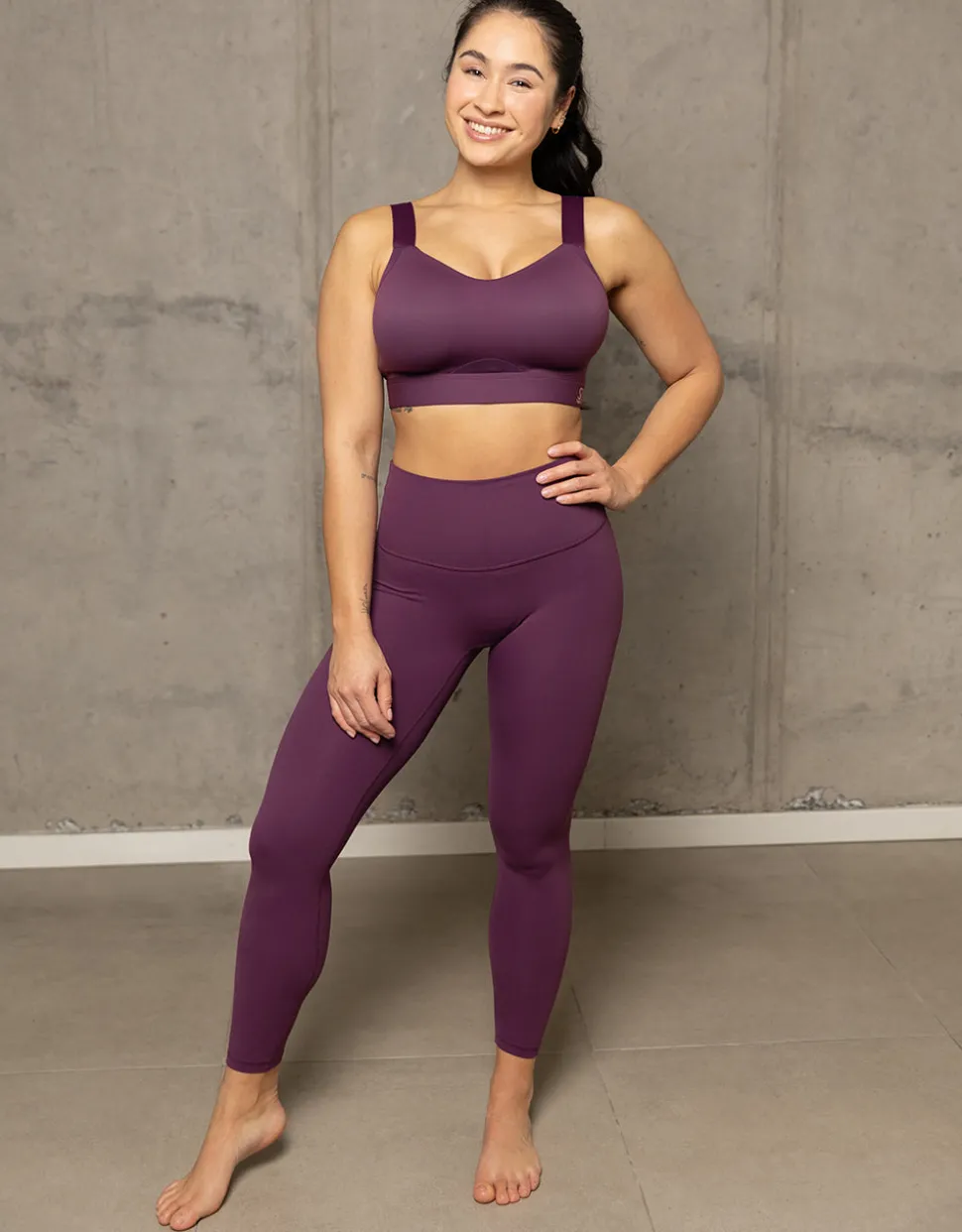 Leggings Jive cassis