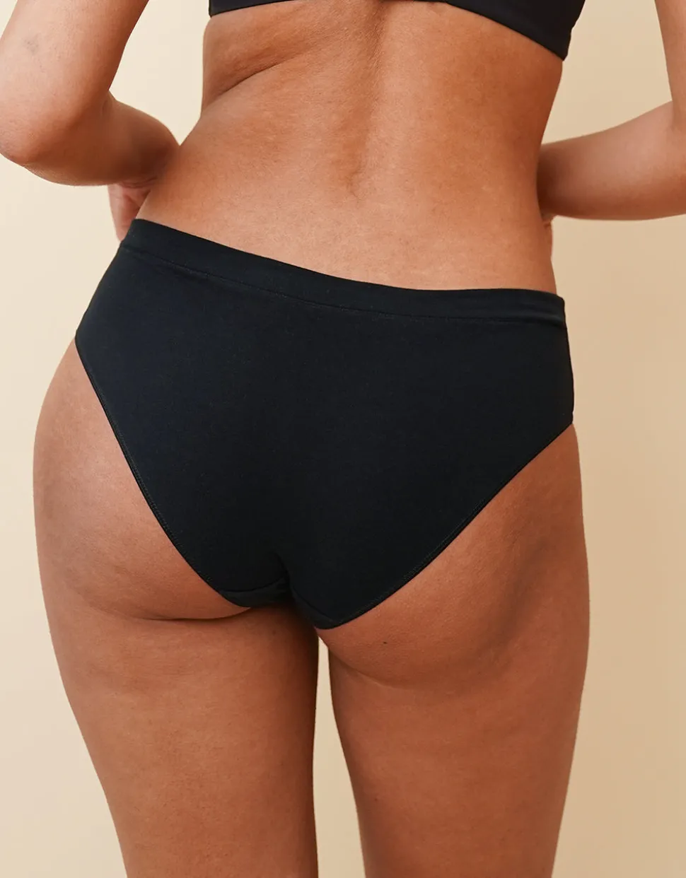 Panty Cotton Basic black