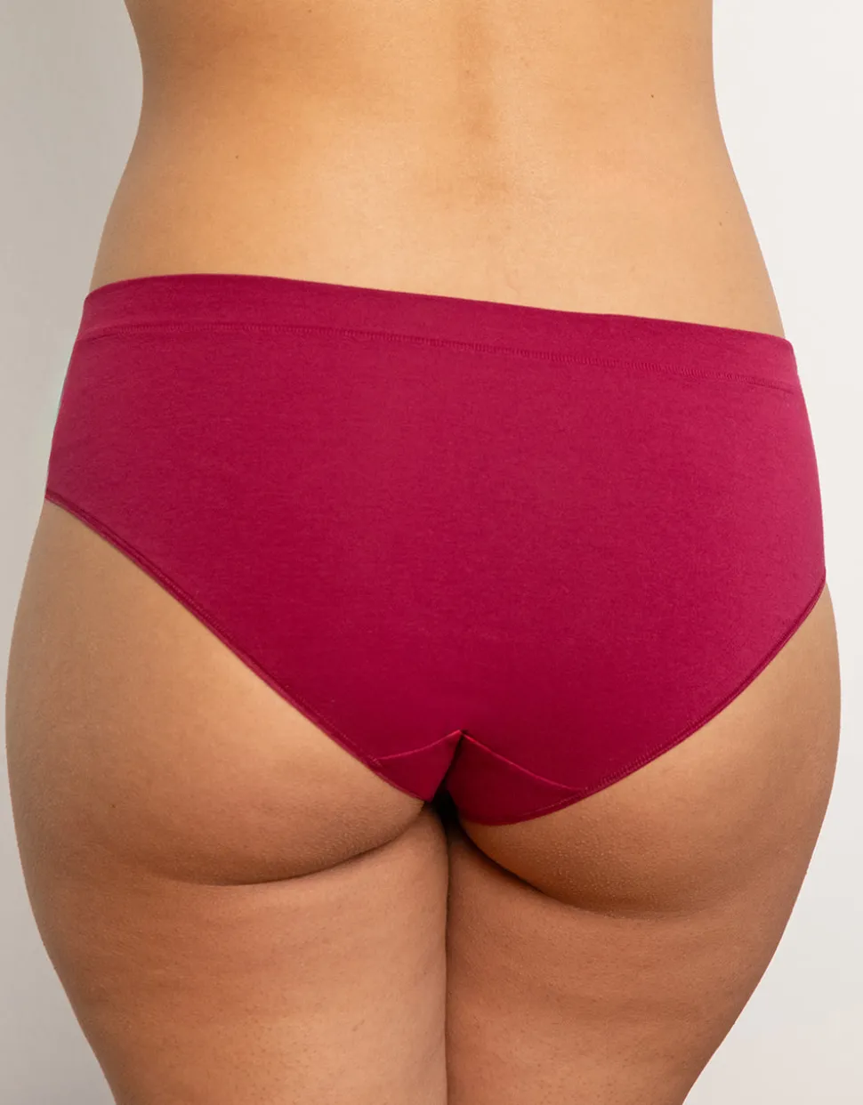 Panty Cotton Basic bordeaux
