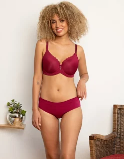 Panty Cotton Basic bordeaux