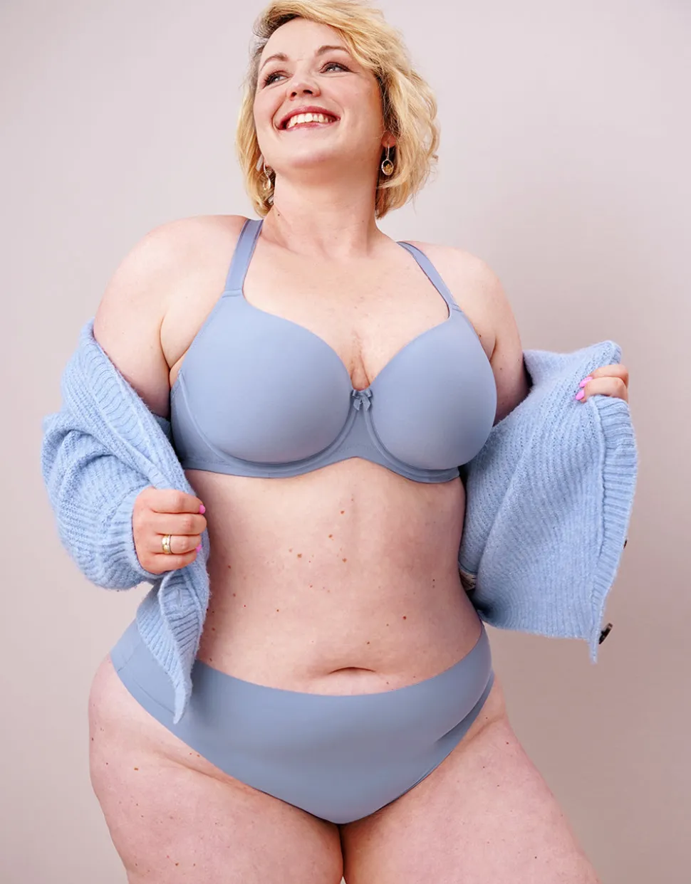 Panty Invisible bluegrey