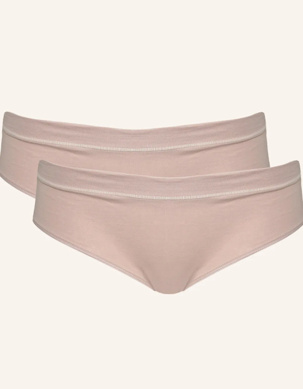 Panty-Set 2x Cotton Basic cappuccino