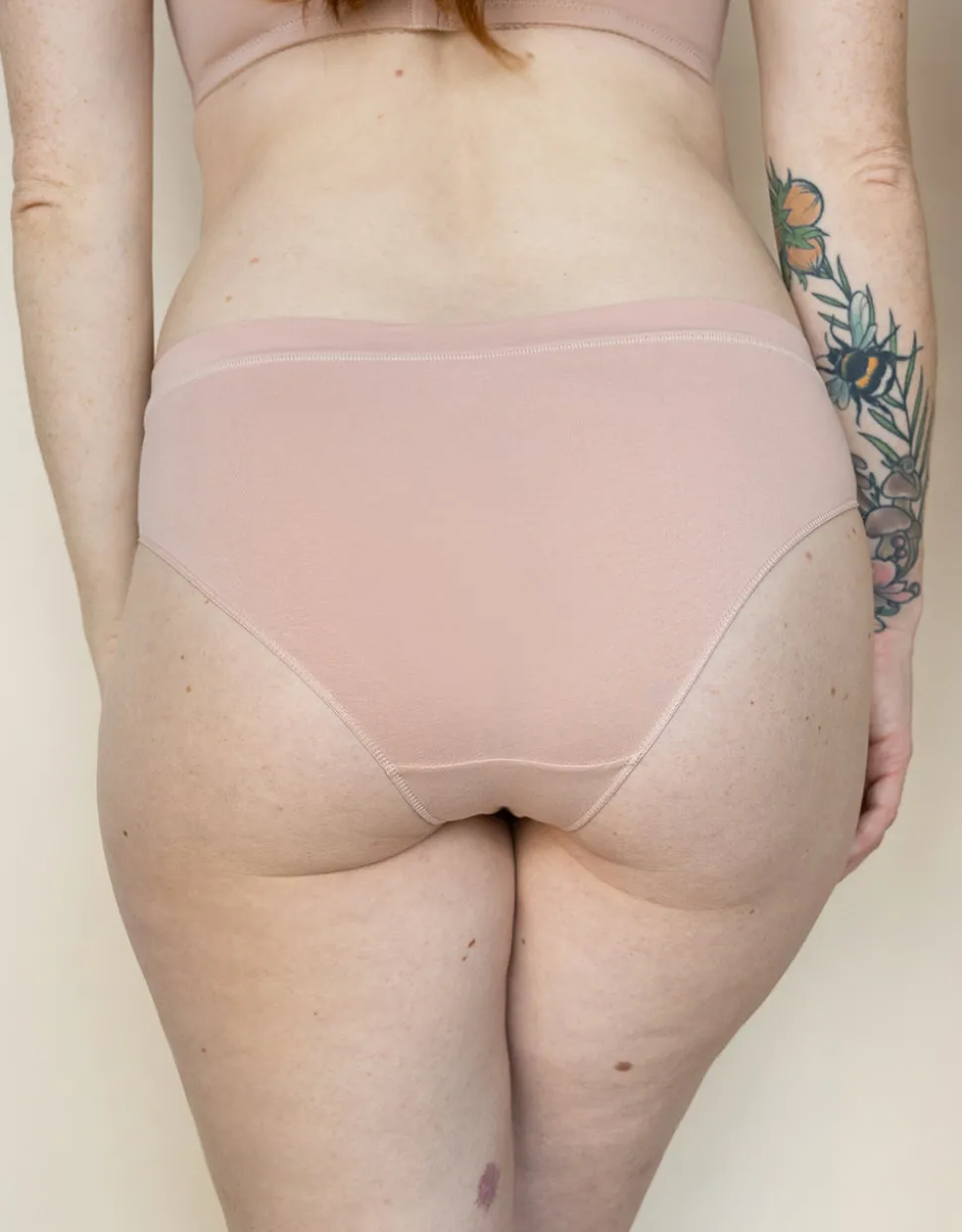 Panty-Set 2x Cotton Basic cappuccino