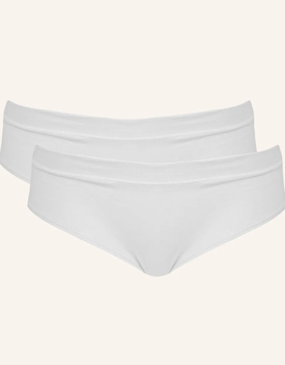 Panty-Set 2x Cotton Basic ivory