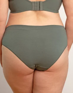 Panty-Set 2x Cotton Basic olive