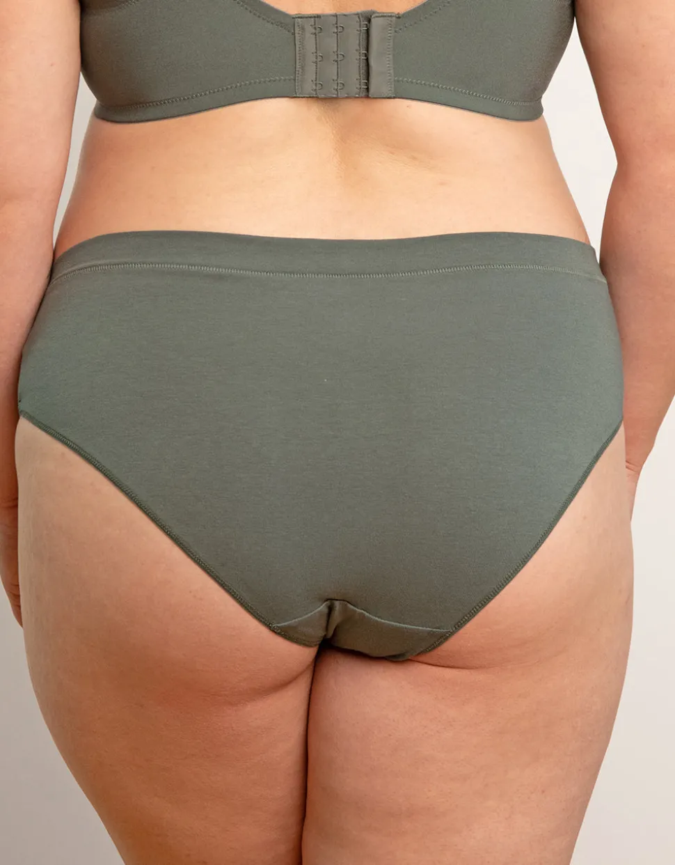 Panty-Set 2x Cotton Basic olive