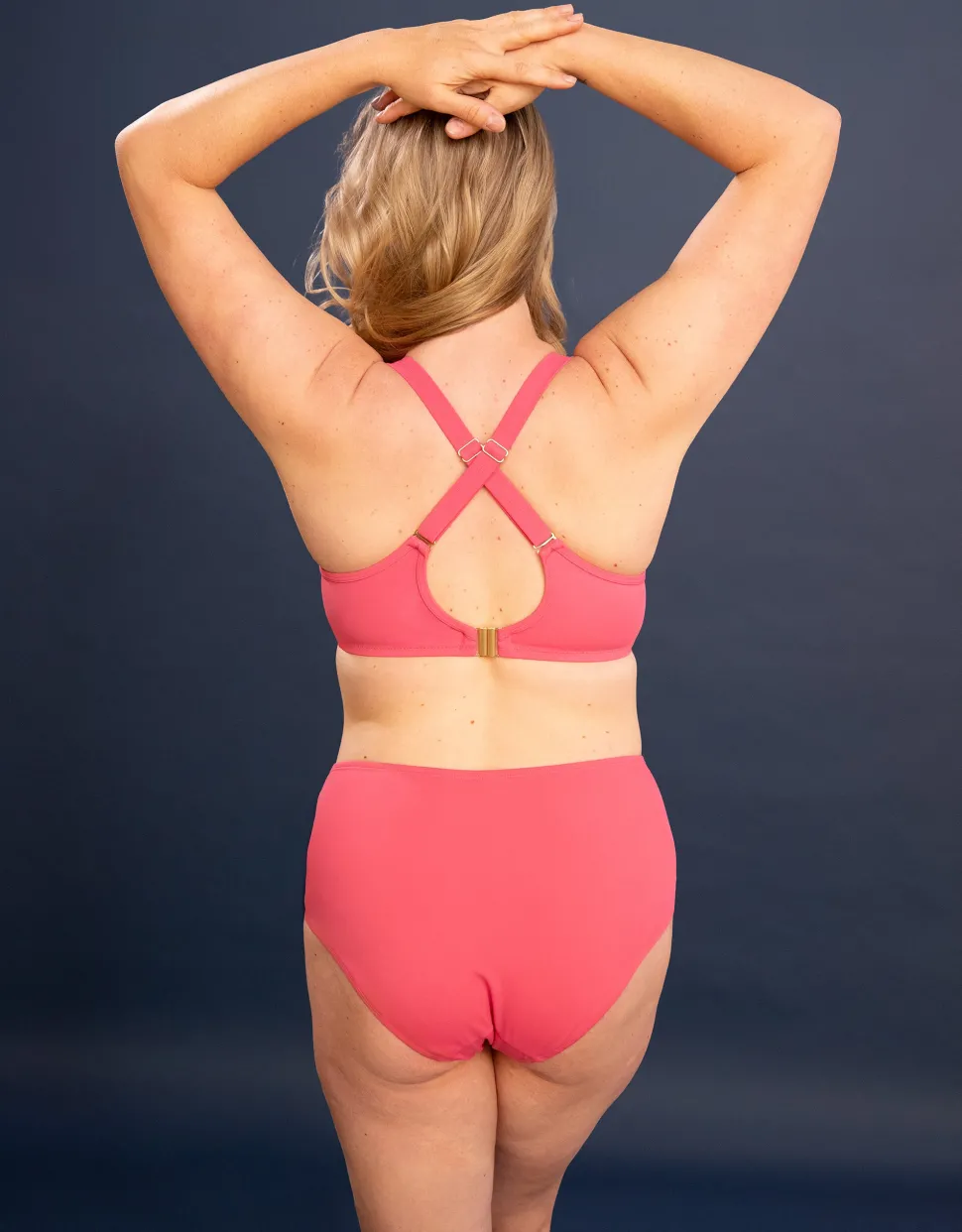 Schalen-Bikini-Top Valencia Chic flamingo