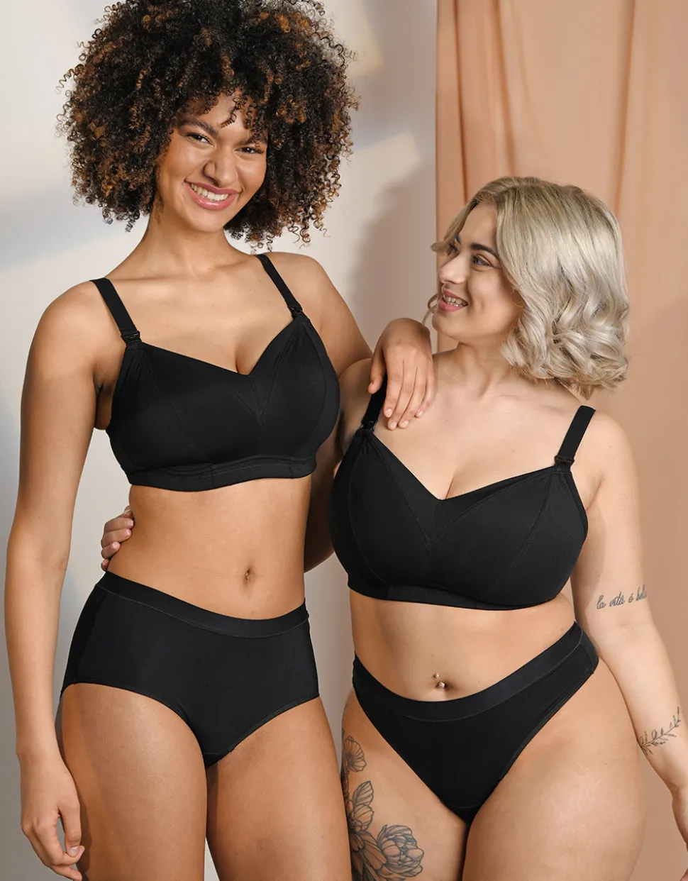 Still-Bralette Cozymama black
