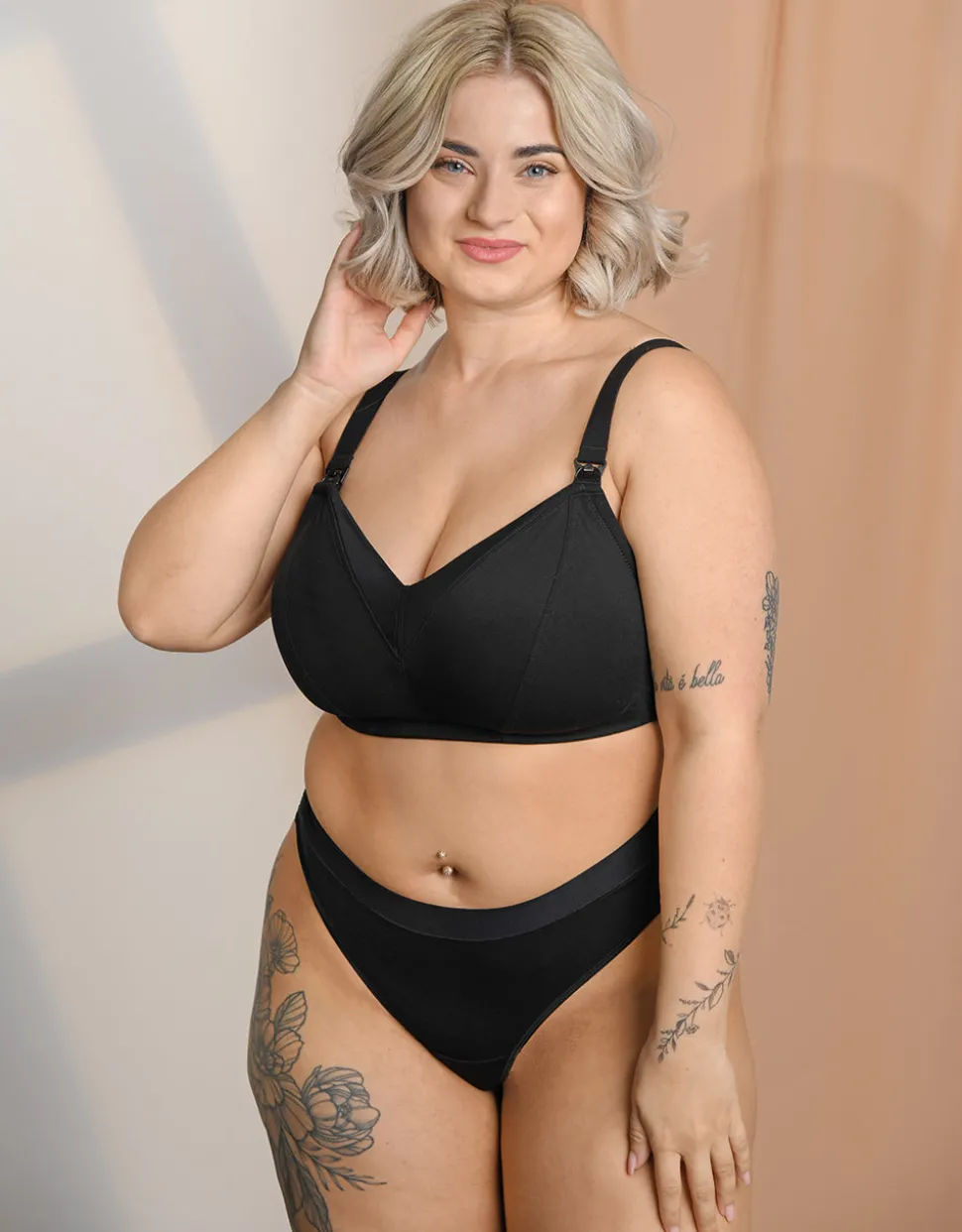 Still-Bralette Cozymama black