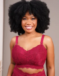 Still-Bralette Sensla bordeaux